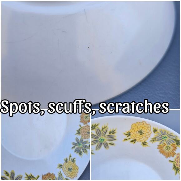 4 Vtg Bowls Noritake Progression China SunnySide 9003 Floral Pattern Soup Cereal - Picture 4 of 6